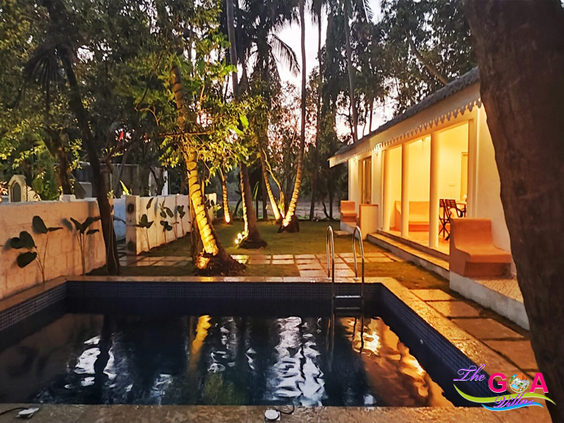 3 bhk private villa in Anjuna
