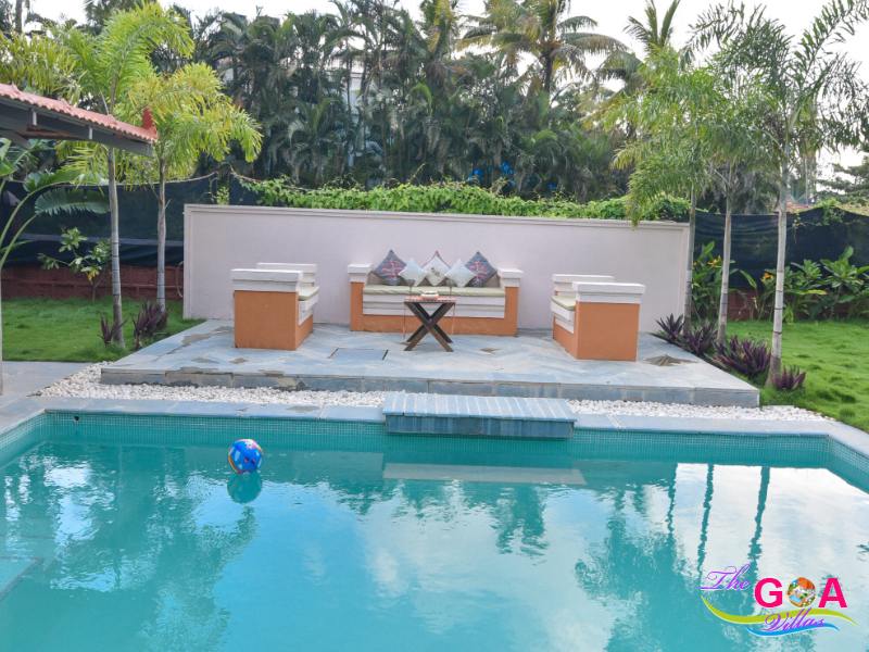 3 bedroom private pool villa in Candolim