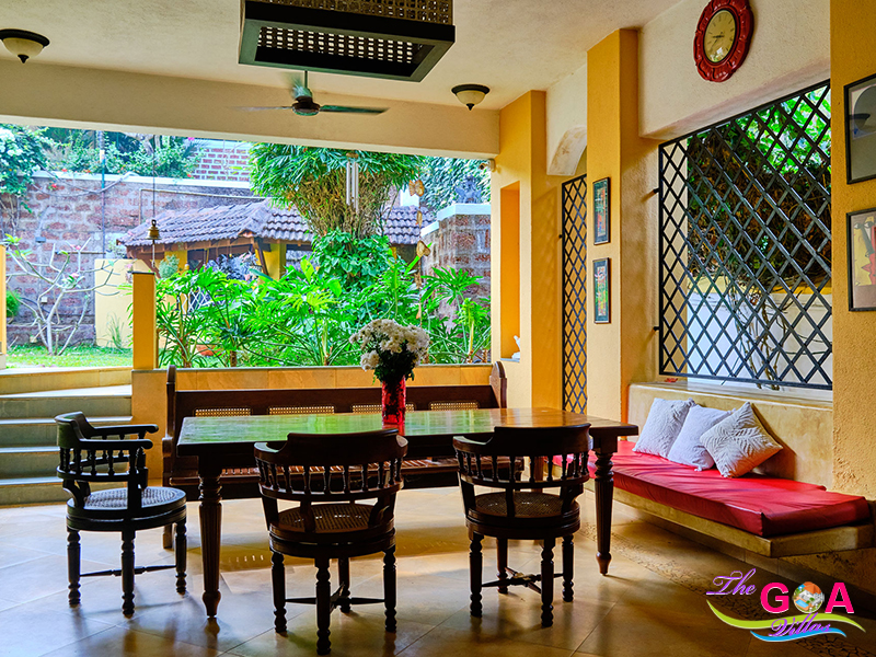 4 bedroom villa in Reis Margos goa