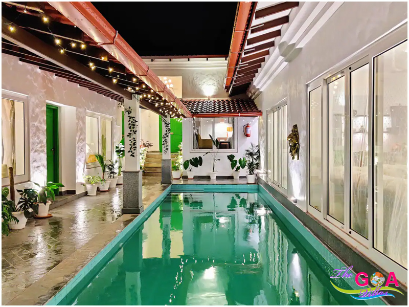 6 Bedroom villa in Vagator philomena Villa